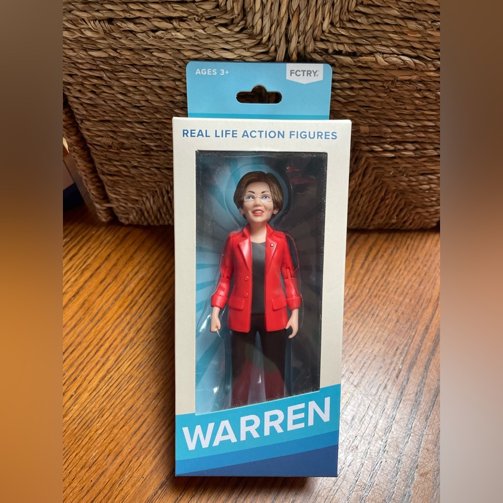 Elizabeth Warren action figure